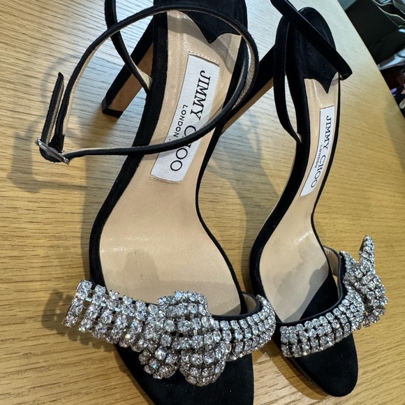 Jimmy Choo Women's Thyra 100 High-Heel Sandals - Picture 7 of 11